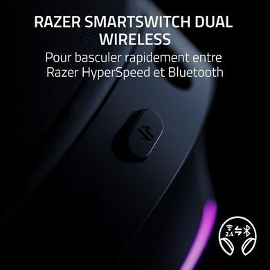 Гарнітура ігрова Razer Barracuda X Chroma, BT/WL, RGB, чорний (RZ04-05220100-R3M1) [107502]