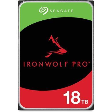 Накопичувач HDD SATA 18.0TB Seagate IronWolf Pro 7200rpm 256MB (ST18000NT001) [608162]