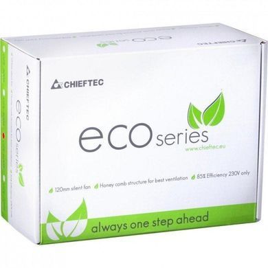 БЖ 500W Chieftec ECO, 120 mm, >85%, Retail (GPE-500S) [402856]