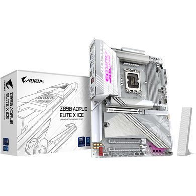Материнська плата GIGABYTE (Z890 AORUS ELITE X ICE) [302936]