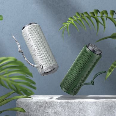 Портативна колонка BOROFONE BR22 sports wireless speaker, 5W*2, Dark Green (6974443384116) [806364]
