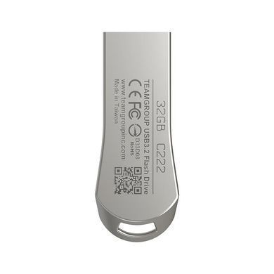 Флеш-накопичувач USB3.2 32GB Team C222 Silver (TC222332GS01) [607313]