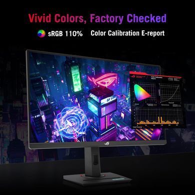 Монітор Asus 24.5" ROG Strix XG259QNS 2xHDMI, DP, 2xUSB, Audio, IPS, 380Hz, 0.3ms, sRGB 110%, AdaptiveSync, Pivot, HDR400 (90LM09M0-B01370) [100931]