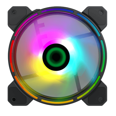 Кулер для корпуса GAMEMAX (FN-12Rainbow-D) [303421]