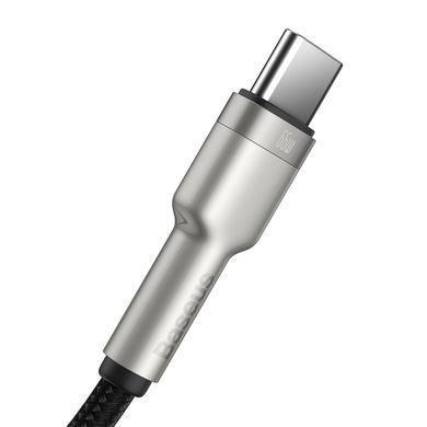 Кабель Baseus Cafule Series Metal Data Cable USB to Type-C 66W 0.25m Black (CAKF000001) [802252]