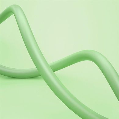 Кабель ColorWay USB - Lightning (M/M), soft silicone, 2.4 А, 1 м, Green (CW-CBUL042-GR) [603842]