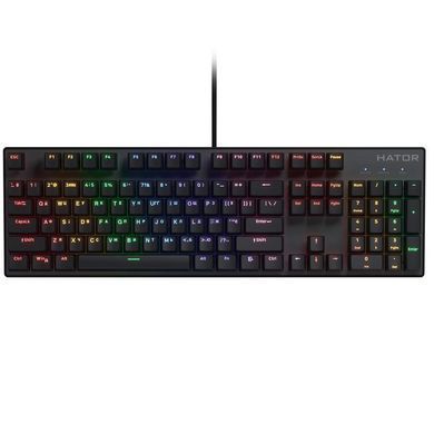Клавіатура Hator Icefall Mecha Rainbow Black (HTK104UA) [606084]