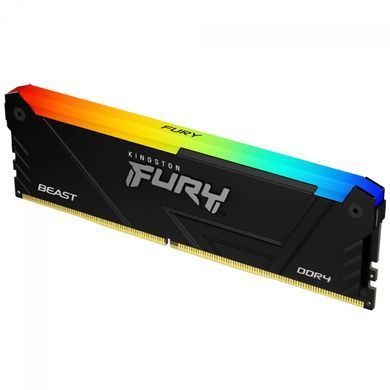 Пам'ять ПК Kingston DDR4 64GB KIT (32GBx2) 3200 FURY Beast RGB (KF432C16BB2AK2/64) [103889]