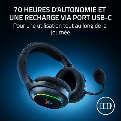 Гарнітура ігрова Razer Barracuda X Chroma, BT/WL, RGB, чорний (RZ04-05220100-R3M1) [107502]