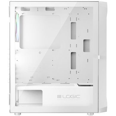 Корпус LogicConcept PORTOS MESH+GLASS ARGB fans 4x120mm WHITE без БЖ ATX (AT-PORTOS-20-0000000-0002) [402970]