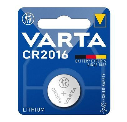 Батарейка Varta літієва CR2016 блістер, 1 шт (06016101401) [113327]