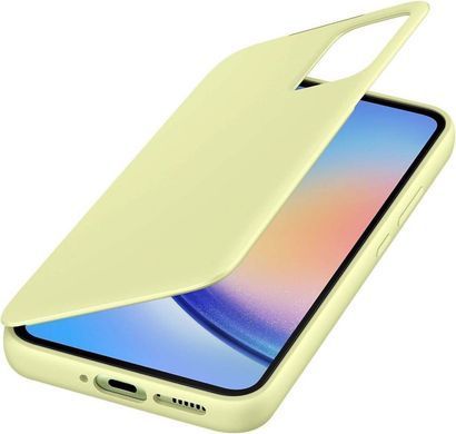 Чохол-книжка Samsung Smart Clear View Cover для Samsung Galaxy A54 SM-A546 Lime (EF-ZA546CGEGRU) [602130]