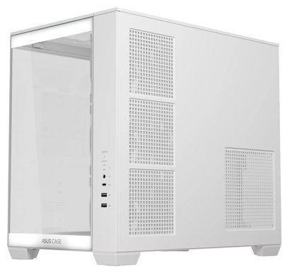 Корпус Asus A32 Plus White Tempered Glass (90DC00S3-B19000) [617092]
