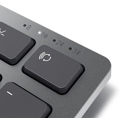 Комплект Dell Premier Multi-Device Wireless Keyboard and Mouse - KM7321W - Ukrainian (QWERTY) (580-AJQV) [103577]