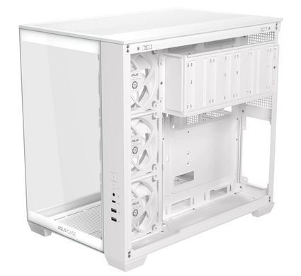 Корпус Asus A32 Plus White Tempered Glass (90DC00S3-B19000) [617092]