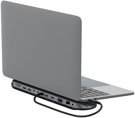 Хаб Belkin USB-C 11в1 Multimedia Pro Dock (INC014BTSGY) [108815]