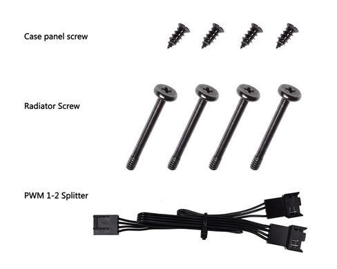 Вентилятор ID-Cooling WF-14025-XT, 140x140x25мм, 4-pin PWM, чорний (WF-14025-XT BLACK) [608875]