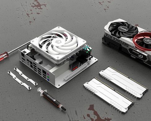 Вентилятор ID-Cooling (NO-12015-XT ARGB SNOW) [608934]