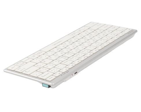 Клавіатура бездротова A4Tech Fstyler FBX51C White (FBX51C (White)) [614772]
