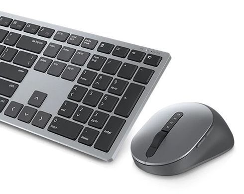 Комплект Dell Premier Multi-Device Wireless Keyboard and Mouse - KM7321W - Ukrainian (QWERTY) (580-AJQV) [103577]