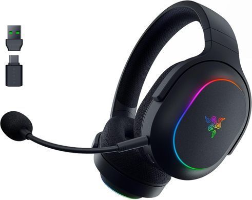 Гарнітура ігрова Razer Barracuda X Chroma, BT/WL, RGB, чорний (RZ04-05220100-R3M1) [107502]