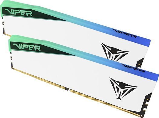 Модуль пам`яті DDR5 2x32GB/6200 Patriot Viper Elite 5 RGB (PVER564G62C42KW) [611552]
