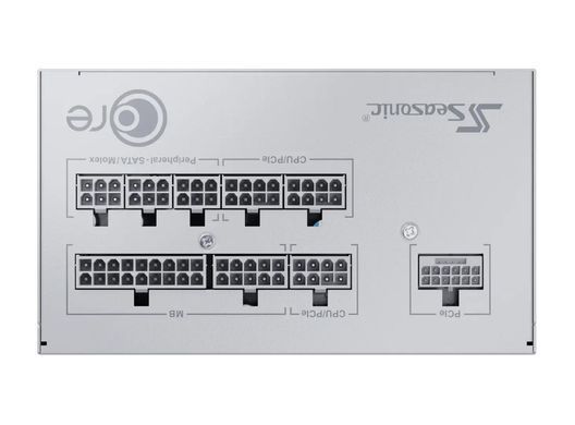 Блок живлення ATX 850W CORE GX-850-ATX31 WHT SEASONIC (CORE GX-850-ATX31 WHITE) [501556]