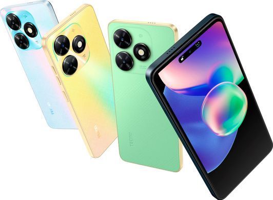 Смартфон Tecno Spark Go 2024 (BG6) 4/128GB Dual Sim Magic Skin Green (4894947010590) [620508]