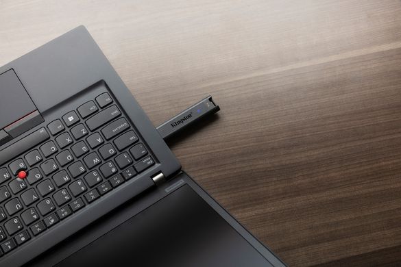 Флеш-накопичувач USB3.2 256GB Type-C Kingston DataTraveler Max Black (DTMAX/256GB) [607258]