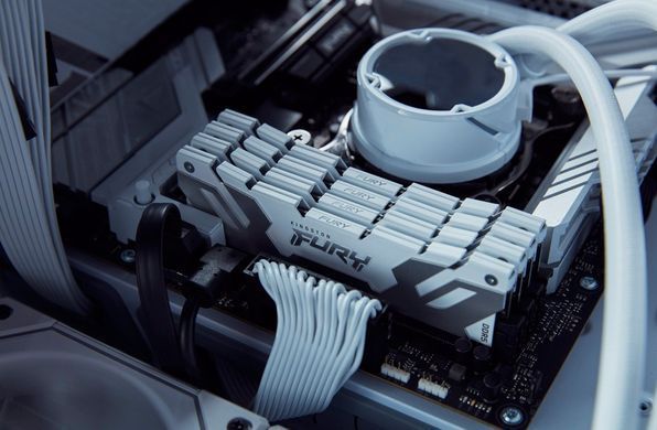 Модуль пам`яті DDR5 2x24GB/8400 Kingston Fury Renegade Silver/White (KF584CU40RWK2-48) [619617]