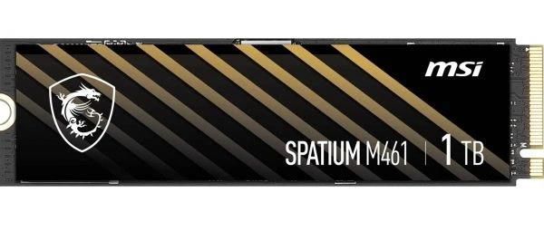 Твердотільний запам&rsquo;ятовувальний пристрій накопичувач (SSD) M.2 2280 1TB SPATIUM M461 MSI (S78-440L1D0-P83) [503585]