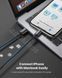 Кабель USB 2.0 Type-C M-Lightning M, 2 м, 3A, Nickel Plating ABS Shell Чорний, US171 UGREEN (60752) [404206], фото 2