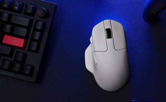 Миша Keychron M7 BT/WL/USB-A/USB-C, білий (M7-A3) [104178]