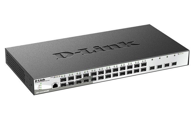 Комутатор D-Link 24xSFP, 4xSFP+ (DGS-1210-28XS/ME) [14837]