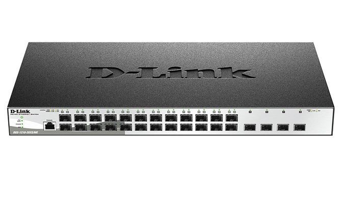 Комутатор D-Link 24xSFP, 4xSFP+ (DGS-1210-28XS/ME) [14837]