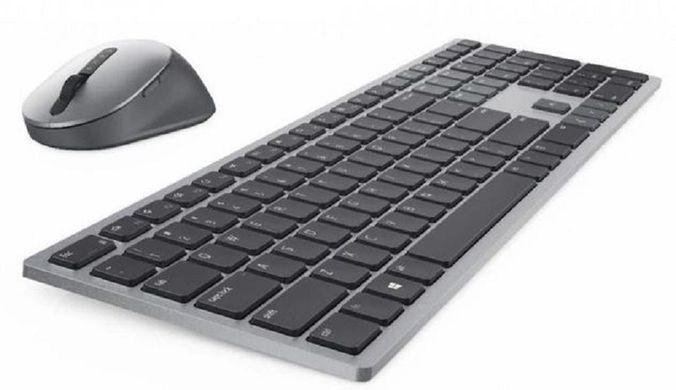 Комплект Dell Premier Multi-Device Wireless Keyboard and Mouse - KM7321W - Ukrainian (QWERTY) (580-AJQV) [103577]