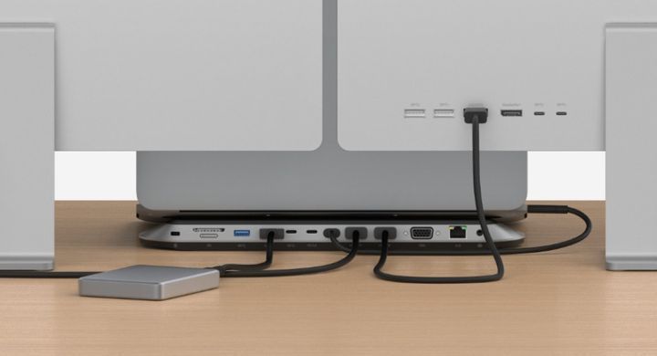 Хаб Belkin USB-C 11в1 Multimedia Pro Dock (INC014BTSGY) [108815]