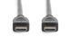 Кабель DIGITUS HDMI (M/M), 8K, Ultra High speed/Ethernet, 3м, чорний (AK-330124-030-S) [108511], фото 3