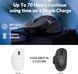 Миша Keychron M7 BT/WL/USB-A/USB-C, білий (M7-A3) [104178], фото 3