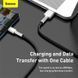 Кабель Baseus Cafule Series Metal Data Cable USB to Type-C 66W 0.25m Black (CAKF000001) [802252], фото 12