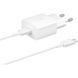 Зарядний пристрій мережевий Samsung 15Вт USB-С, кабель USB-C > USB-C, 1м, білий (EP-T1510XWEGEU) [108453], фото 4
