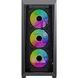 Корпус Xilence XILENT X ARGB X912.ARGB USB-C3.2+2xUSB3.0, 3xARGB+1xBLACK FAN 12cm, без БЖ ATX (XG151_X912.ARGB) [403396], фото 2