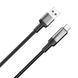 Кабель ColorWay USB - USB Type-C (M/M), braided wire, 6А, 2 м, Black (CW-CBUC097-BK) [620115], фото 2