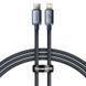 Кабель Baseus Crystal Shine Series Fast Charging Data Cable Type-C to iP 20W 2m Black (CAJY000301) [802544], фото 3