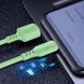 Кабель ColorWay USB - Lightning (M/M), soft silicone, 2.4 А, 1 м, Green (CW-CBUL042-GR) [603842], фото 6