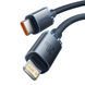 Кабель Baseus Crystal Shine Series Fast Charging Data Cable Type-C to iP 20W 2m Black (CAJY000301) [802544], фото 4
