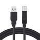 Кабель ColorWay USB - USB Type-B V 2.0 (M/M), 3 м, Black (CW-CBUB073-BK) [613617], фото 1