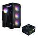 Корпус Zalman N7PLUSV2 з БЖ ZM700-LX3 1xUSB3.0, 2xUSB2.0, 6x120мм Rainbow RGB, 1x120мм, VGA 340мм, LCS ready, TG Side Window, ATX, чорний (N7PLUSV2+ZM700-LX3) [112531], фото 2