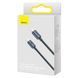 Кабель Baseus Crystal Shine Series Fast Charging Data Cable Type-C to Type-C 100W 1.2m Black (CAJY000601) [802489], фото 2