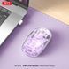 Миша XO M12 Bluetooth wireless transparent Purple (M12 Purple) [202533], фото 4